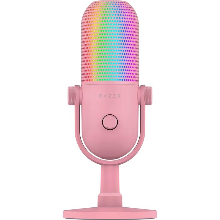 خرید میکروفون Razer Seiren V3 Chroma - صورتی