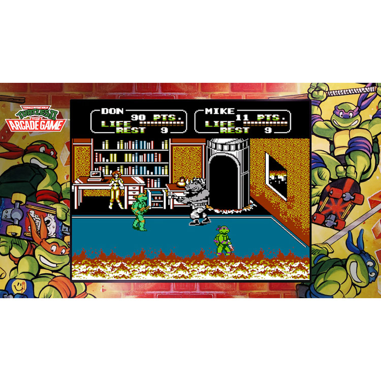 خرید بازی Teenage Mutant Ninja Turtles: The Cowabunga Collection برای PS4