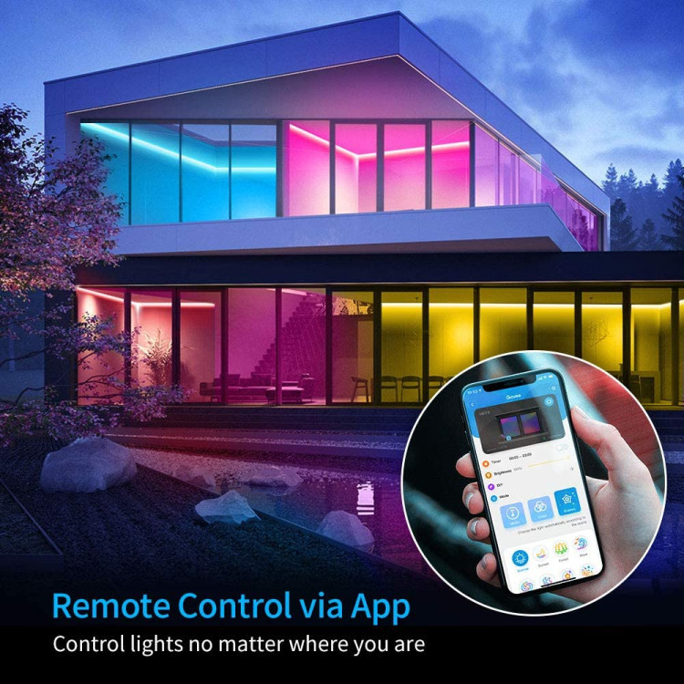 خرید لامپ نواری GoVee WiFi RGB - پنج متر