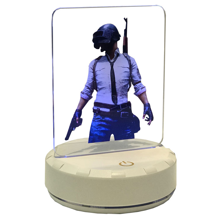 خرید لامپ رومیزی گیمینگ با طرح بازی PUBG