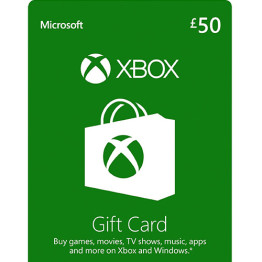 Microsoft XBOX 50$ Gift Card US فیزیکی