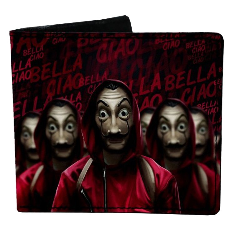 خرید کیف پول - با طرح سریال Money Heist